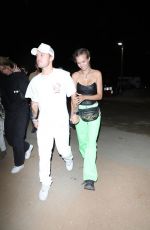 JOSEPHINE SKRIVER and Alexander DeLeon at Neon Festival at Coachella 2022 in Indio 04/16/2022