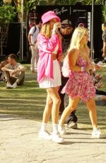JOSEPHINE SKRIVER Out at Coachella in Indio 04/17/2022