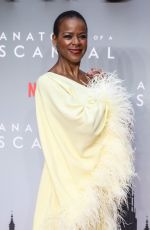 JOSETTE SIMON at Anatomy of a Scandal Premiere in London 04/14/2022