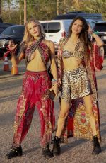 JOY and GINA CORRIGAN at Coachella Valley Music and Arts Festival in Indio 04/16/2022