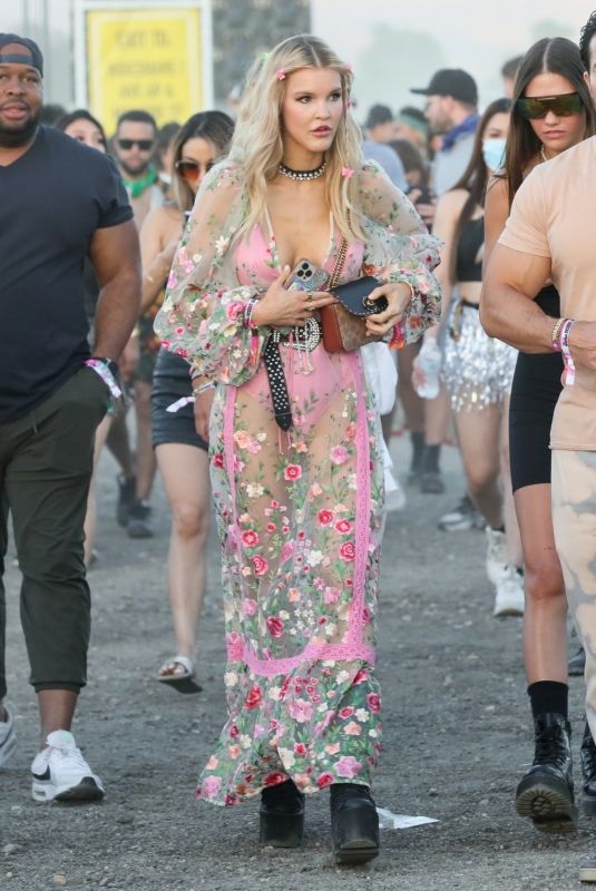JOY CORRIGAN at Coachella Music Festival 04/16/2022