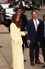 JULIA ROBERTS Arrives at Late Show with Stephen Colbert 04/18/2022
