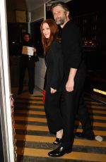 JULIANNE MOORE Arrives at Bottega Veneta Party in Venice 04/21/2022