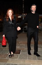 JULIANNE MOORE Arrives at Bottega Veneta Party in Venice 04/21/2022