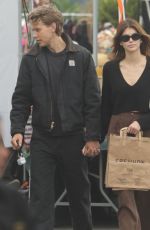 KAIA GERBER and Austin Butler at Malibu Farmer