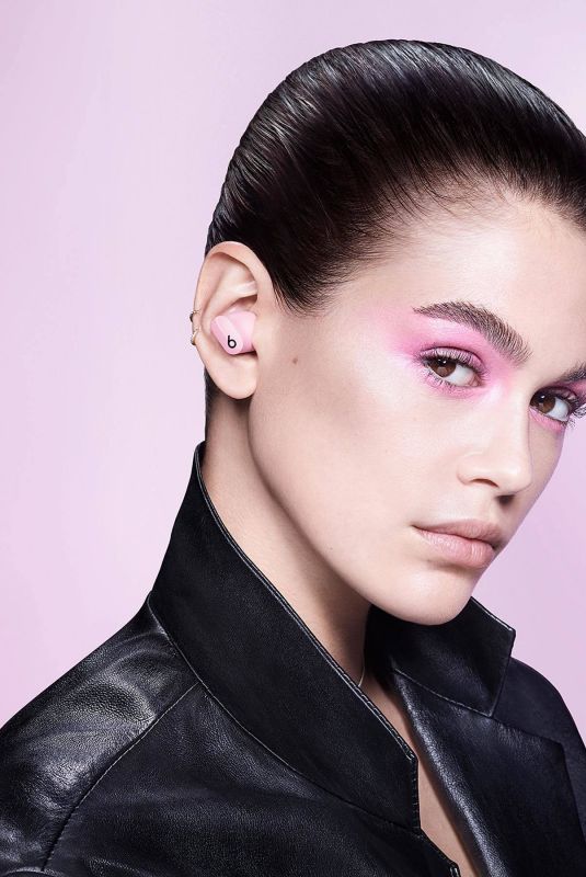 KAIA GERBER for Beats by Dre Campaign, April 2022