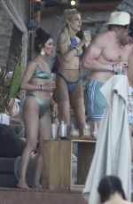 KAITLYN BRISTOWE Out at a Beach in Tulum 04/22/2022
