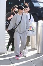 KALEY and BRIANA CUOCO at JFK Airport in New York 04/19/2022