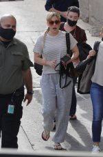 KALEY CUCOCO Leaves Jimmy Kimmel Live! 04/18/2022