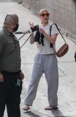 KALEY CUCOCO Leaves Jimmy Kimmel Live! 04/18/2022