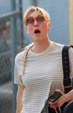 KALEY CUCOCO Leaves Jimmy Kimmel Live! 04/18/2022