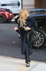 KALEY CUOCO Arrives at Andy Cohen Studios in New York 04/20/2022
