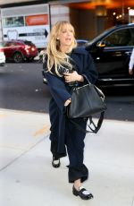 KALEY CUOCO Arrives at Andy Cohen Studios in New York 04/20/2022