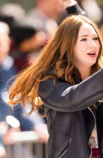 KAREN GILLAN at Tartan Day Parade in New York 04/09/2022