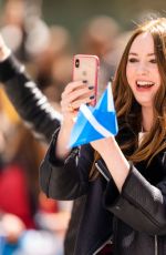KAREN GILLAN at Tartan Day Parade in New York 04/09/2022