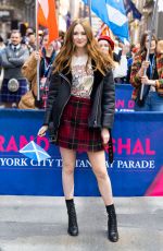 KAREN GILLAN at Tartan Day Parade in New York 04/09/2022