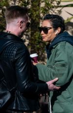 KAREN HAUER Arrives at Strictly Come Dancing Rehearsals in London 04/10/2022