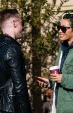 KAREN HAUER Arrives at Strictly Come Dancing Rehearsals in London 04/10/2022