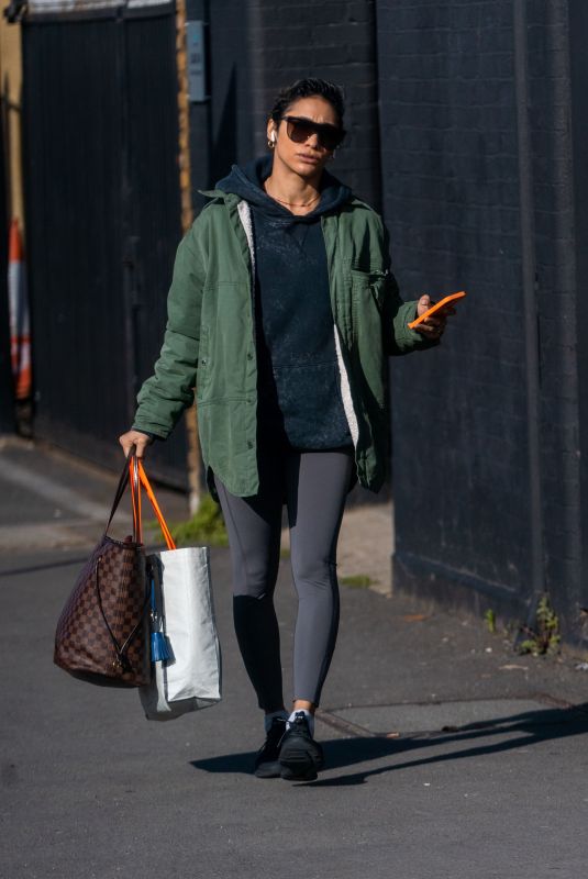 KAREN HAUER Arrives at Strictly Come Dancing Rehearsals in London 04/10/2022