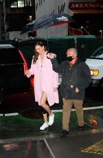 KARLIE KLOSS Arrives at Today Show in New York 04/06/2022