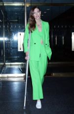 KARLIE KLOSS Leaves Today Show in New York 04/06/2022