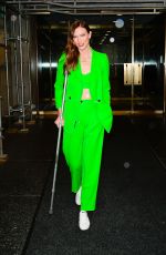 KARLIE KLOSS Leaves Today Show in New York 04/06/2022