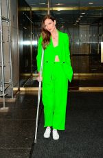 KARLIE KLOSS Leaves Today Show in New York 04/06/2022