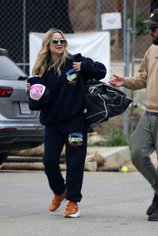 KATE HUDSON and Danny Fujikawa Out in Los Angeles 04/02/2022