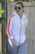 KATE HUDSON Heading to Workout in Los Angeles 04/01/2022