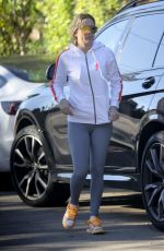 KATE HUDSON Heading to Workout in Los Angeles 04/01/2022