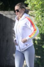 KATE HUDSON Heading to Workout in Los Angeles 04/01/2022