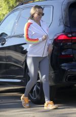 KATE HUDSON Heading to Workout in Los Angeles 04/01/2022