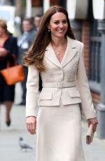 KATE MIDDLETON at Maternal Healthcare Organizations in London 04/27/2022