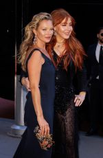 KATE MOSS and CHARLOTTE TILBURY Arrives at 2022 Prince