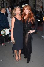 KATE MOSS and CHARLOTTE TILBURY Arrives at 2022 Prince