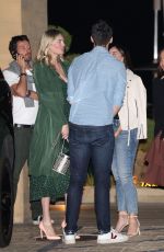 KATE UPTON Leaves Nobu in Malibu 04/19/2022