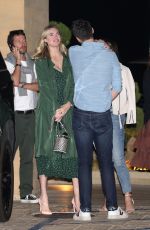 KATE UPTON Leaves Nobu in Malibu 04/19/2022