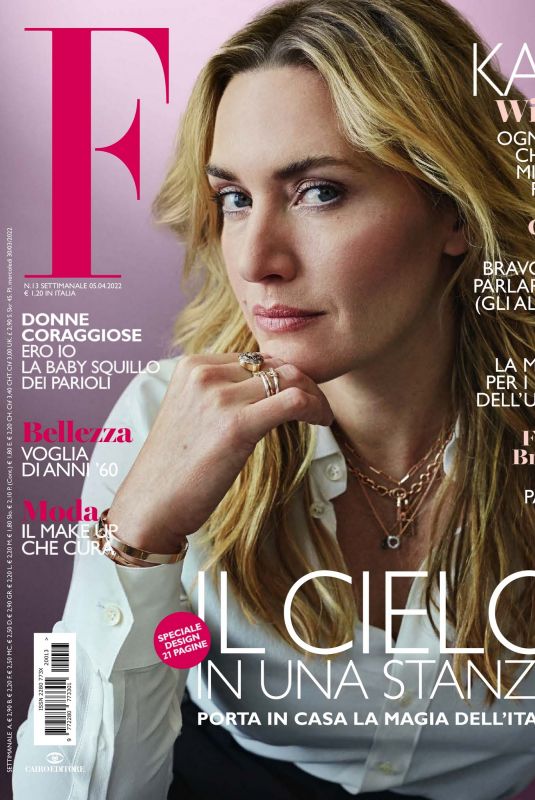 KATE WINSLET in F Magazine, April 2022