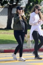 KATHERINE and CHRISTINA SCHWARZENEGEER Out for Smoothie in Los Angeles 04/25/2022