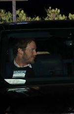 KATHERINE SCHWARZENEGGER and Chris Pratt at Nobu in Malibu 04/01/2022