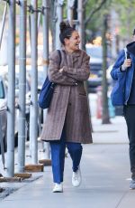KATIE HOLMES Out at Central Park in New York 04/29/2022