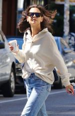 KATIE HOLMES Out for Coffee in New York 04/28/2022