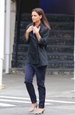 KATIE HOLMES Out in New York 04/05/2022