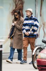 KATIE HOLMES Out with a Friend in New York 04/10/2022