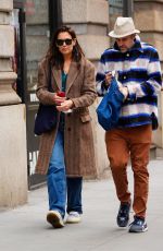KATIE HOLMES Out with a Friend in New York 04/10/2022
