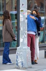 KATIE HOLMES Out with a Friend in New York 04/25/2022