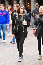 KATIE MALONEY and STASSIE SCHROEDER Out at Universal Studios 03/31/2022