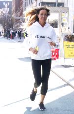 KELLY BENSIMON Out for a Run in New York 04/12/2022