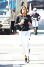 KELLY BENSIMON Out Jogging in New York 04/29/2022