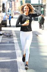 KELLY BENSIMON Out Jogging in New York 04/29/2022